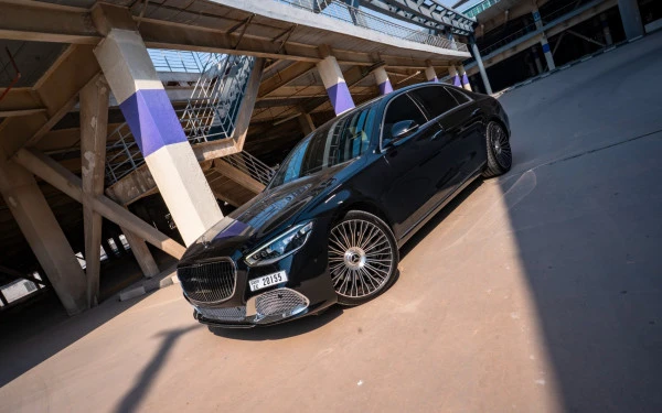 Black Mercedes S450 Maybach Kit, 2023 Photo 4