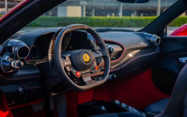 Red Ferrari F8 Tributo Spider, 2023 Photo 6