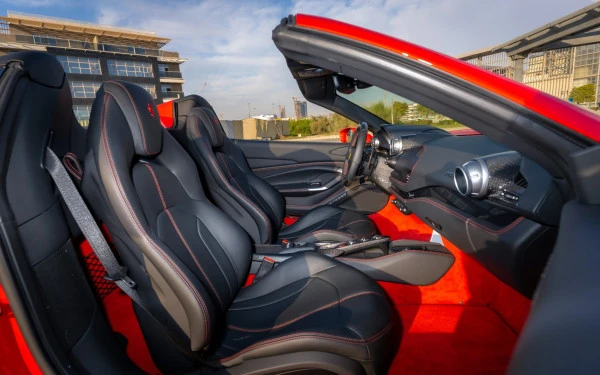 Red Ferrari F8 Tributo Spider, 2023 Photo 7