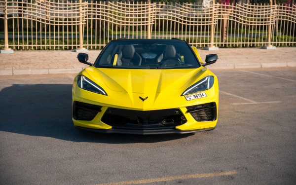 Yellow Chevrolet Corvette, 2022 Photo 10