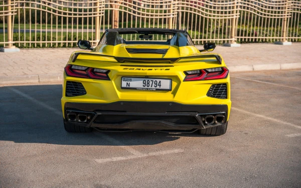 Yellow Chevrolet Corvette, 2022 Photo 27